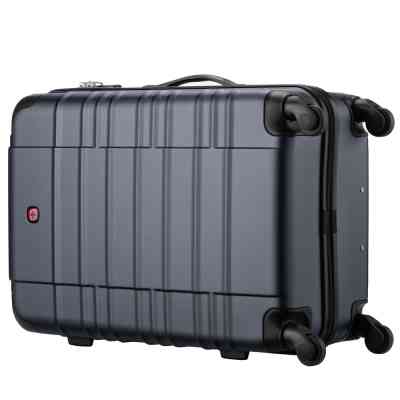 Чемодан Wenger Amplar, середня, пластик, 4 колеса, синя (653147) Винница