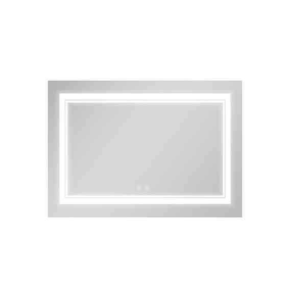 Дзеркало Qtap Cardinal 1200х800 з LED-підсвіткою Touch, з антизапотіванням, з димером, рег. темп. кольори (3000-6500 K) Київ
