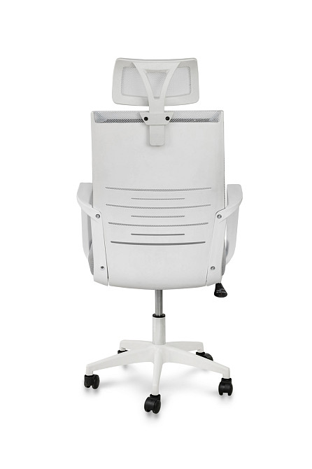 Стілець офісний Зум, світло-сірий Днепр - изображение 6