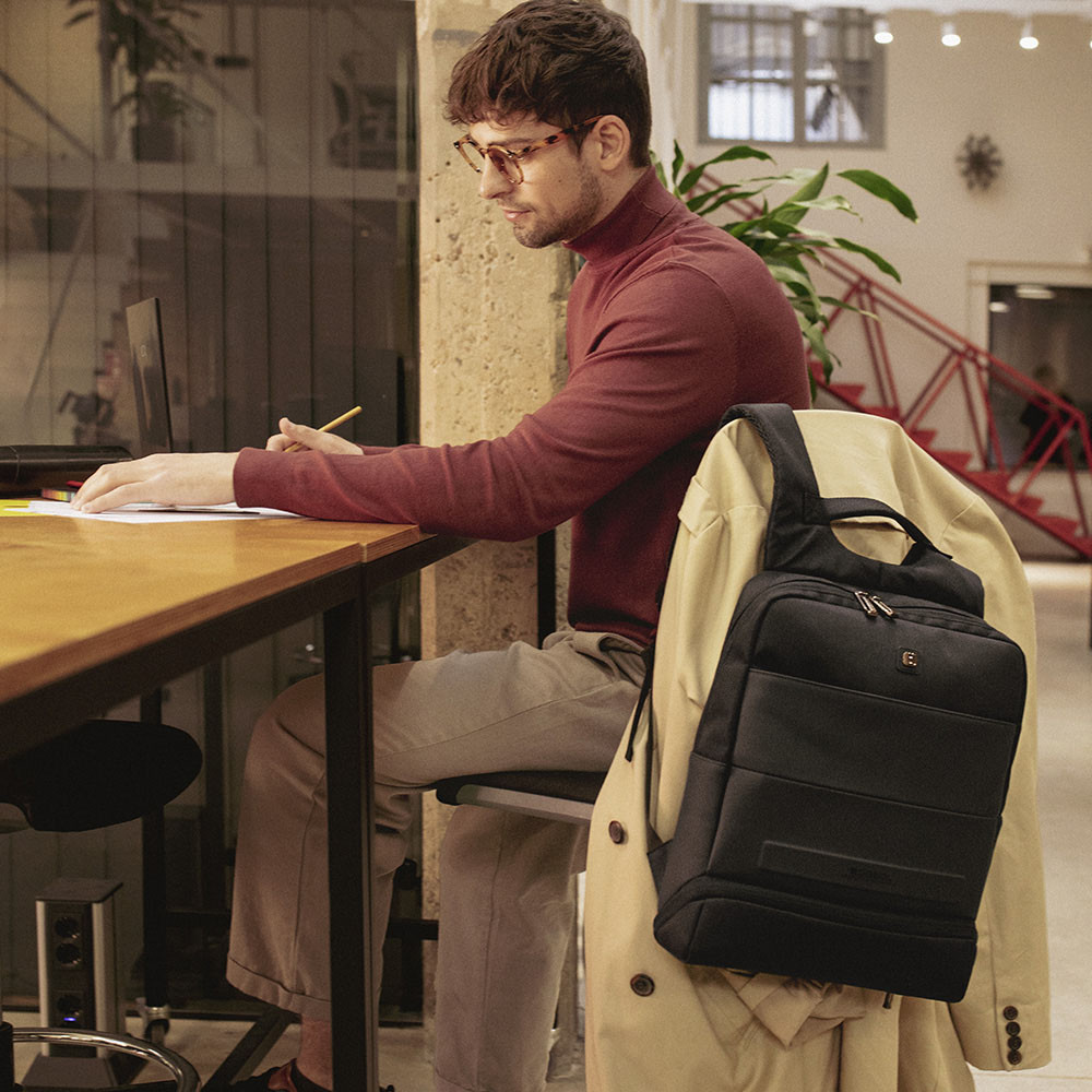 Рюкзак для ноутбука Gabol Expandable Backpack Capital 9/11L Black (413156-001) Київ - фото 10