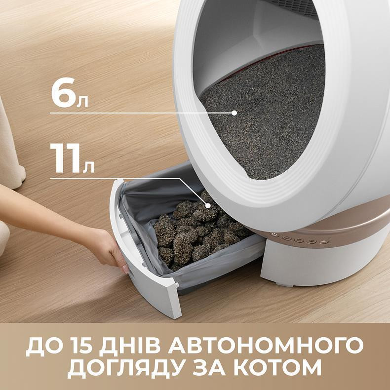 Автоматичний смарт-корпус для котів Mova LR10 Prime ( 17787 ) Харьков - изображение 20