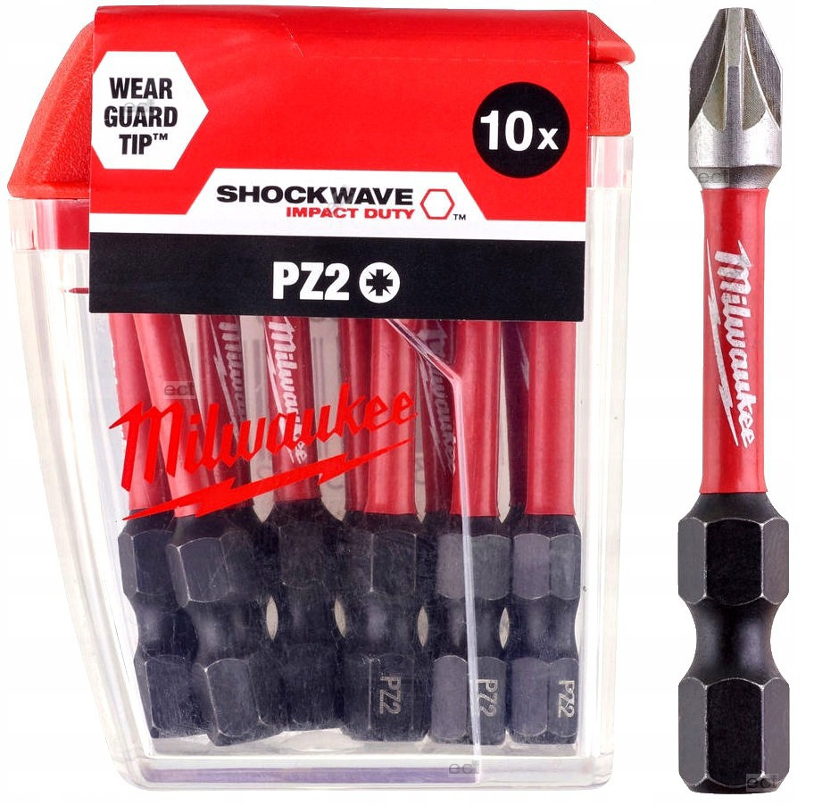 Біта SHOCKWAVE MILWAUKEE, PZ2, 50мм, (10шт) Одеса - фото 1