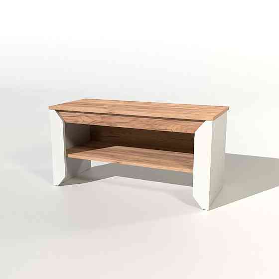 Тумба для обуви Эверест Нордик-900 90х38х45 см Белый + Дуб крафт золотой (DTM-5545) Львов