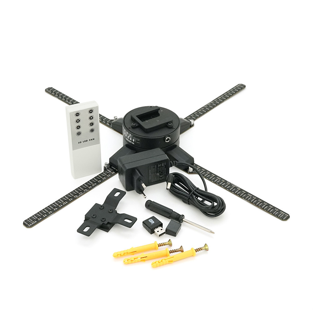 Светодиодный голографический проектор-голограмма Merlion Z7H, 12V/30W, 1600*576dpi, угол обзора 176°, 700r/min, 16GB, LED: 4* Киев - изображение 4