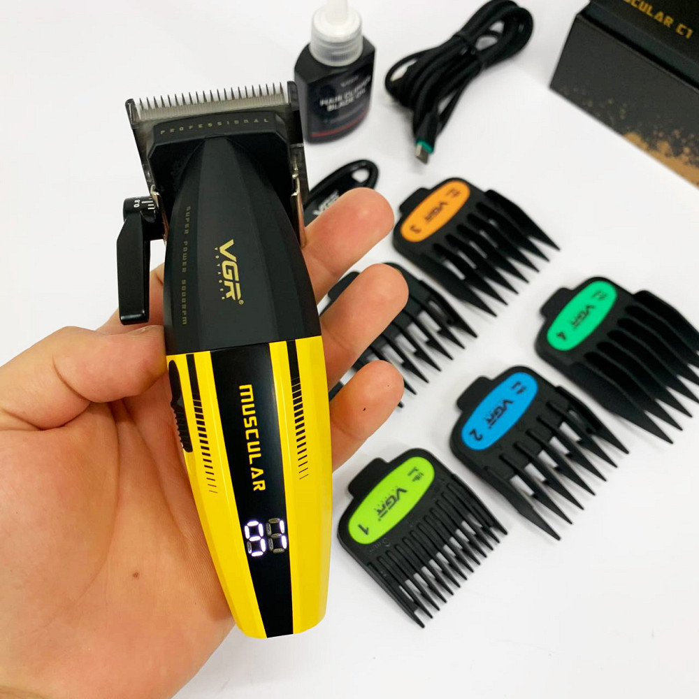 Профессиональная аккумуляторная машинка Аккумулятор, Машинка для стрижки аккумуляторная с насадками SB-83 Львов - изображение 5