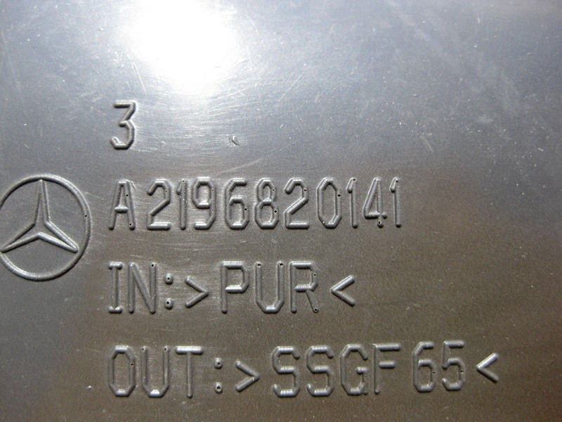 Mercedes-Benz  A2196820141 Шумоізоляція заднього лівого крила E-Class W211 CLS C219 Одесса - изображение 3