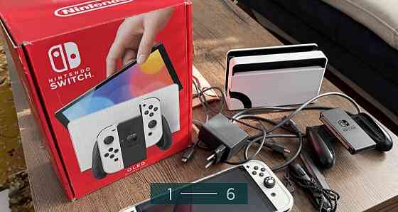 Приставка Nintendo Switch OLED White. Київ