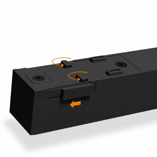 LED Світильник магнітний трековий 10,5W 4000К 48V чорний VL-TRMS-LD430B Videx Житомир