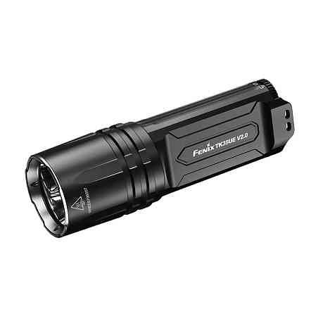 Ручной тактический фонарик Fenix TK35UE V2.0 5000лм 2 х 18650 (Черный) Винница