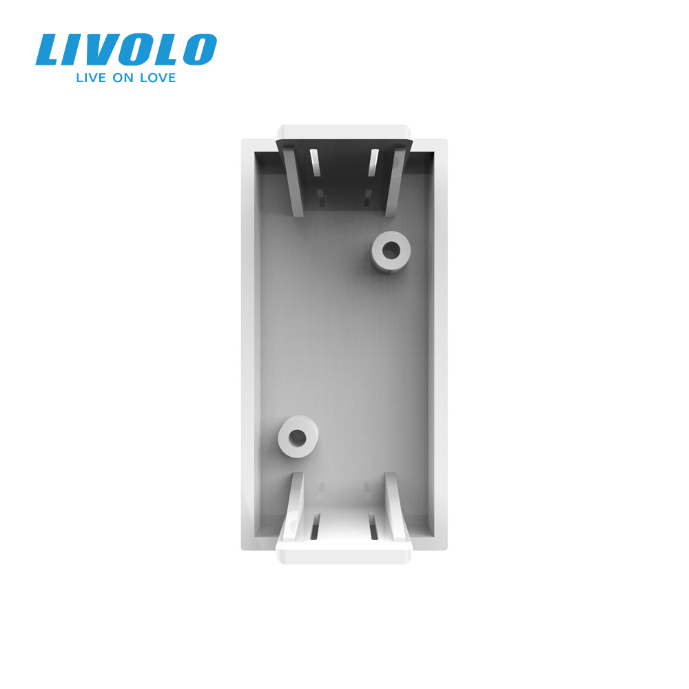 LIVOLO Заглушка для розетки LIVOLO, біла, модуль 22.5×45 мм, 0.5 поста (VL-FCMB-1WP) Коломия - фото 8