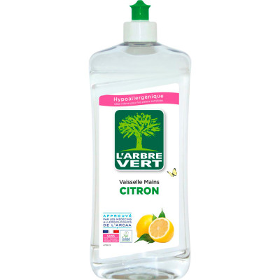 Средство для ручного мытья посуды L'Arbre Vert Лимон 750 мл (3450601022173) Вінниця - фото 2
