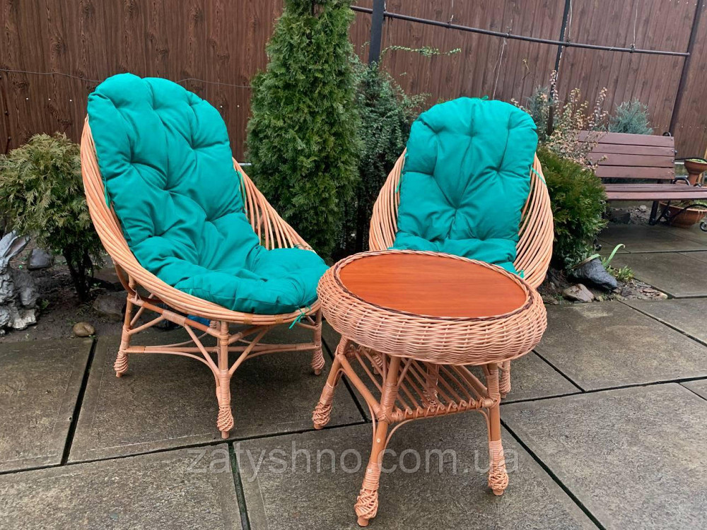 Мебель плетеная, набор из лозы Киев - изображение 4