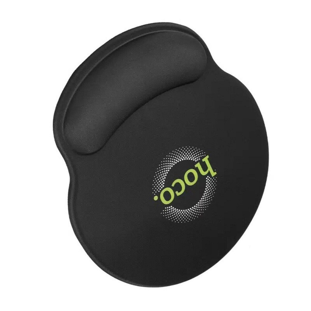 Килимок для миші HOCO GM30 Polar Fox mouse pad with wrist support Black 6942007623339 Одеса - фото 2