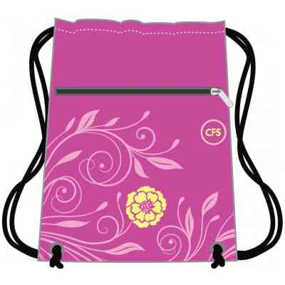 Сумка для обуви Cool For School Flowers на два отделения с расширением Flowers (CF85728) Винница