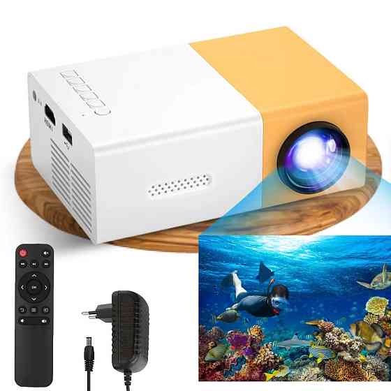 Портативный проектор Full HD с динамиком + пульт YG300 SBR Киев