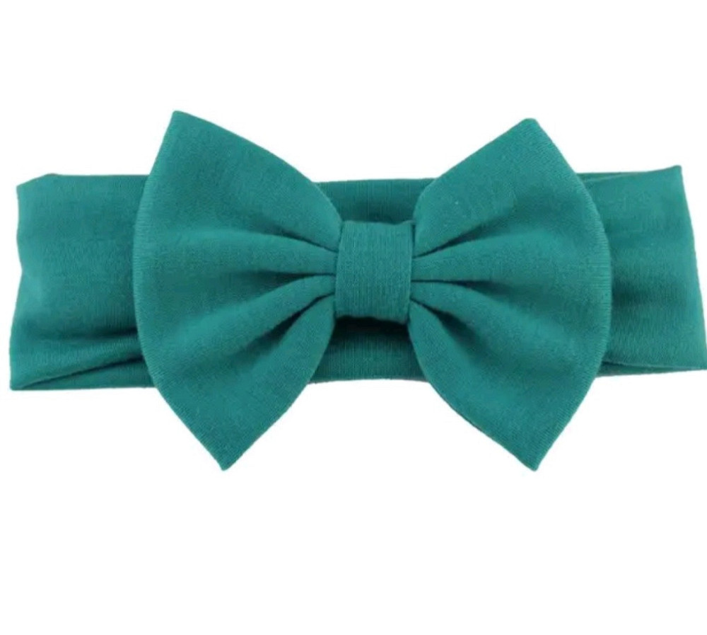 Повязка на голову детская широкая one size бирюзовый Киев - изображение 1