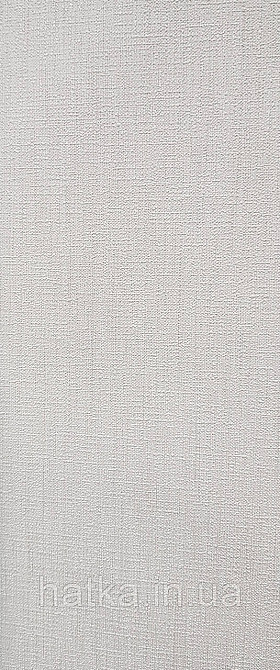 Шпалери вініл на флізеліні гарячого тиснення DU&KA Him 1.06х10 однотонні тонкі смужки білі зі сріблом Київ - фото 2