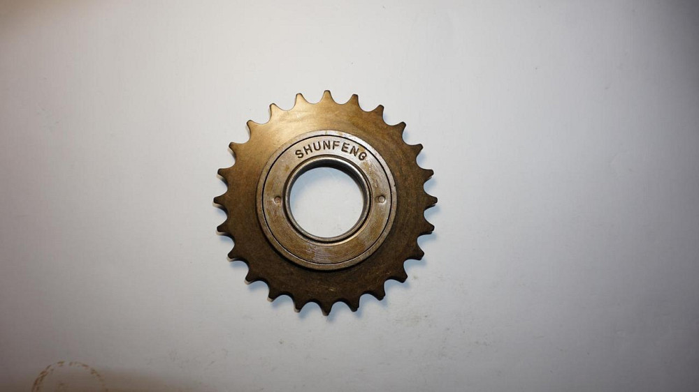 Звезда велосипедная (задняя) 24Т (трещотка, резьба) (SHUNFENG) Мукачево - изображение 1