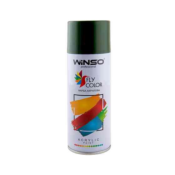 Краска акриловая Winso Spray Темно-зеленый 450мл Львов