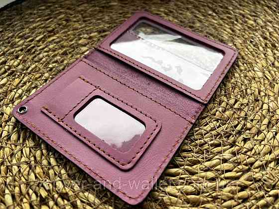 Обкладинка для нового посвідчення ДСНС із кишенею для жетону Puos Київ