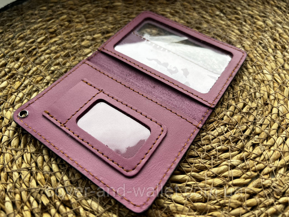 Обкладинка для нового посвідчення ДСНС із кишенею для жетону Puos Київ - фото 2