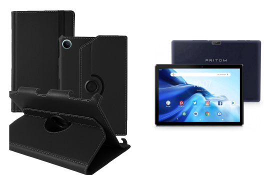 Чехол Spinner360 для планшета Pritom Tronpad M10, цвет Klasika Киев