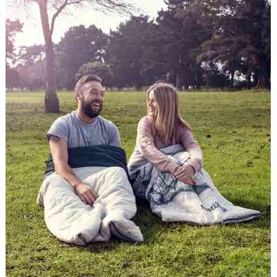 Спальний мішок Naturehike двомісний із подушками NH21MSD06 Green (6927595795330) Вінниця