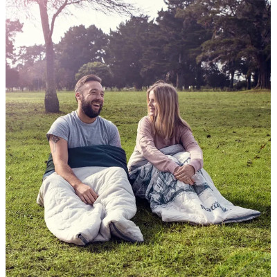 Спальний мішок Naturehike двомісний із подушками NH21MSD06 Green (6927595795330) Вінниця - фото 4