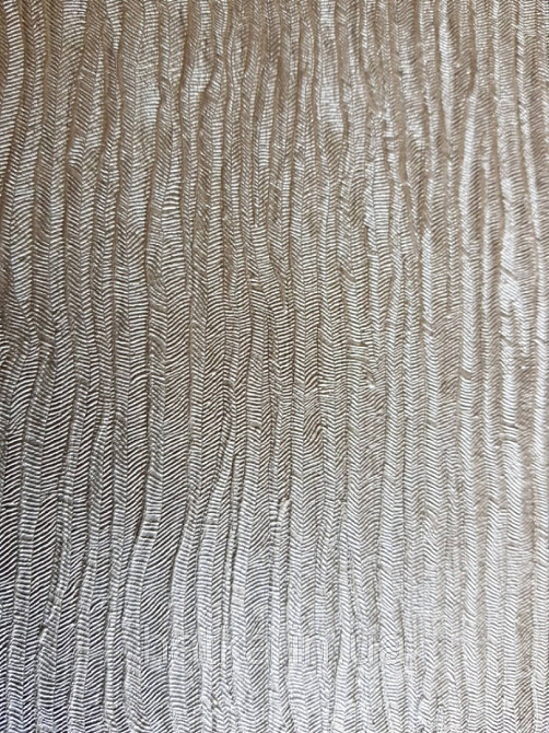 Шпалери вінілові на флізелін Marburg City glam метрові однотонні структурні хвиляста смужка чорна сіра Київ - фото 1