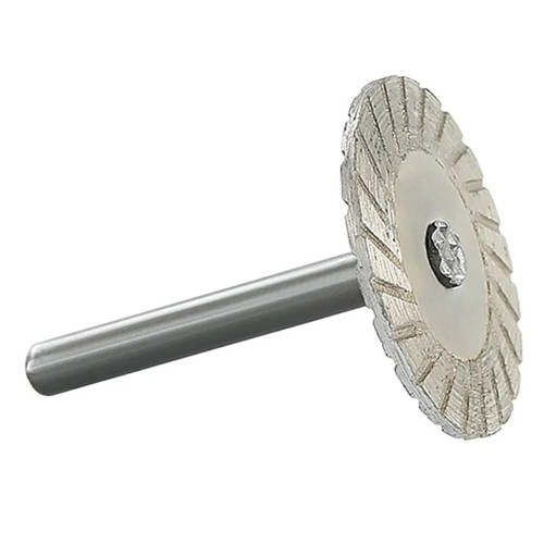 Диск алмазний 40мм для різання каменю плитки граніту, хвостовик 6мм Вінниця - фото 3