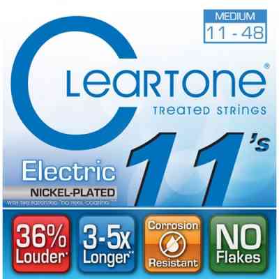 Струни для гітари Cleartone Electric Nickel-Plated Medium (11-48) (9411) Вінниця
