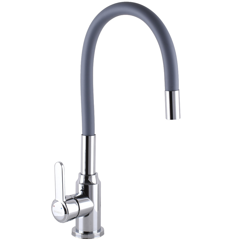 Змішувач для кухні DOMINO ELLIPSE DCC-203L-GRAY Тернопіль - фото 1