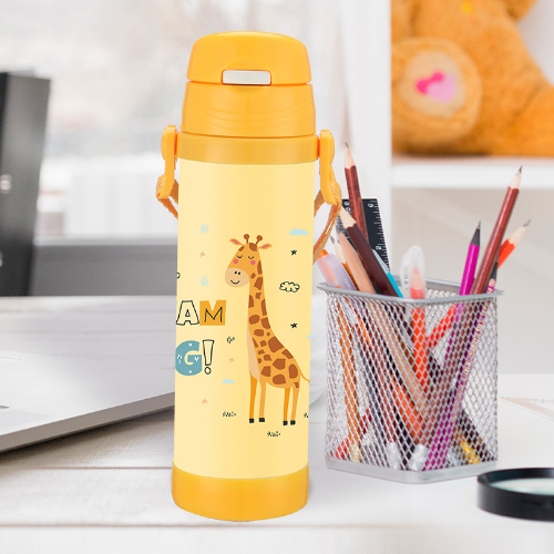 Термос дитячий 500мл з силіконовою трубкою Giraffe Maestro MR-1640-50-D Житомир