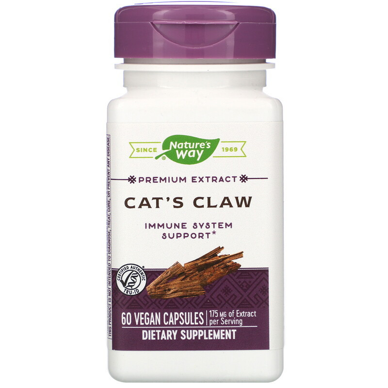 Кошачий коготь Nature's Way Cat's Claw 175 мг 60 капсул Киев - изображение 1