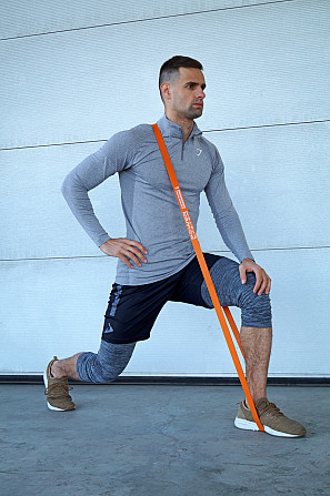 Еспандер-петля (гумка для фітнесу і кроссфіту) Power System PS-4052 CrossFit Level 2 Orange (опір 10 Кам'янське - фото 9