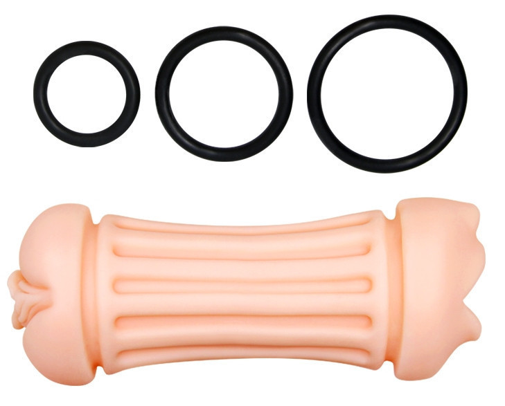 Мастурбатор с двумя входами Crazy Bull - NANCY Pocket Pussyм DOUBLE MASTURBATOR, BM-009224H Sex Aura Киев - изображение 6