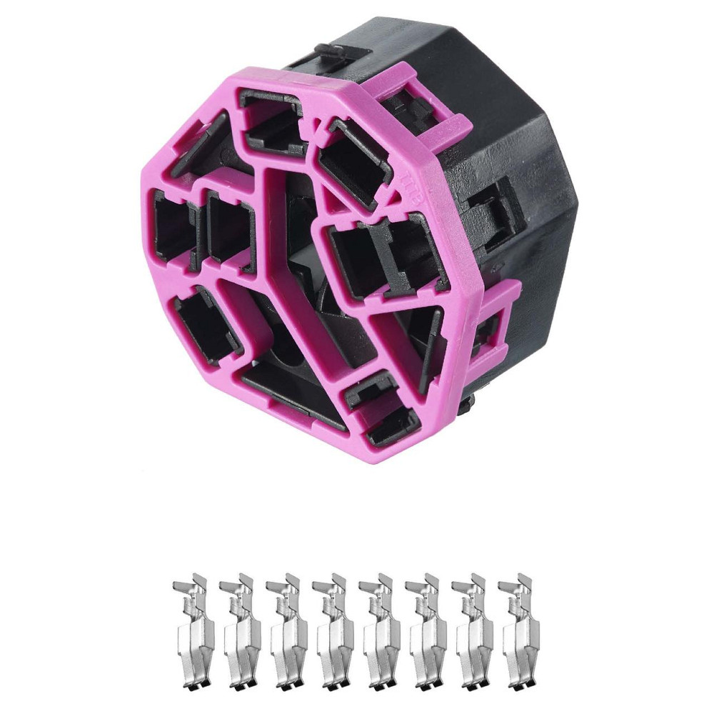 Разъем коннектор 8-кон., Конт, Группа Замка Зажигания, 4A0971975, VAG Германия, Франция, Audi, Bugatti, Porsche, Seat, Skoda, VW Киев - изображение 1