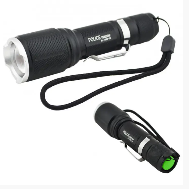 Ліхтарик ручний BAILONG BL-1860-T6 5 режимів роботи, дальність до 950 метрів, оптичний ZOOM 3863 Одеса - фото 2