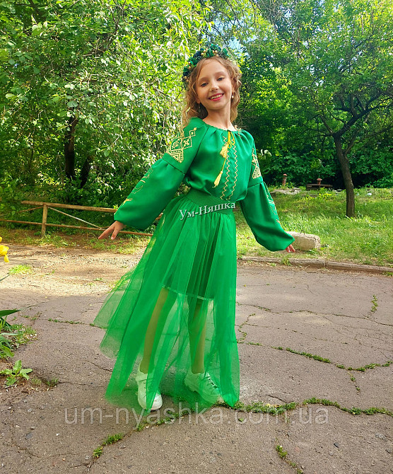 Дитяча вишита сукня з ластівками 104-152 Кривий Ріг - фото 5