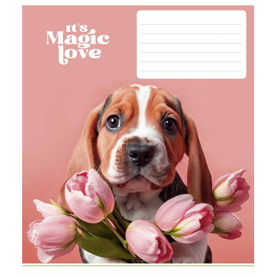 Зошит Школярик It's a magic love 12 аркушів лінія (012-3300L) Вінниця - фото 4