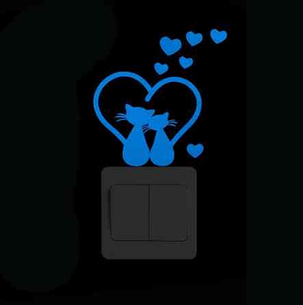 Люминесцентная наклейка 