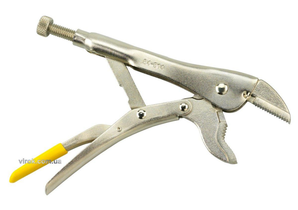 Кліщі затискні STANLEY з фіксатором і V-подібними губками, l= 225 мм Одеса - фото 1