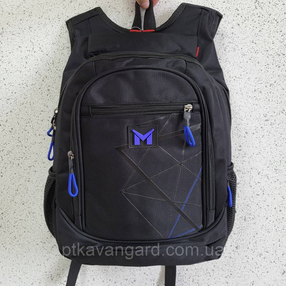 Рюкзак школьный подростковый C 72799 (ортопедическая спинка, 3 отделения, 3 кармана, на молнии, в пакете) Хмельницкий - изображение 1