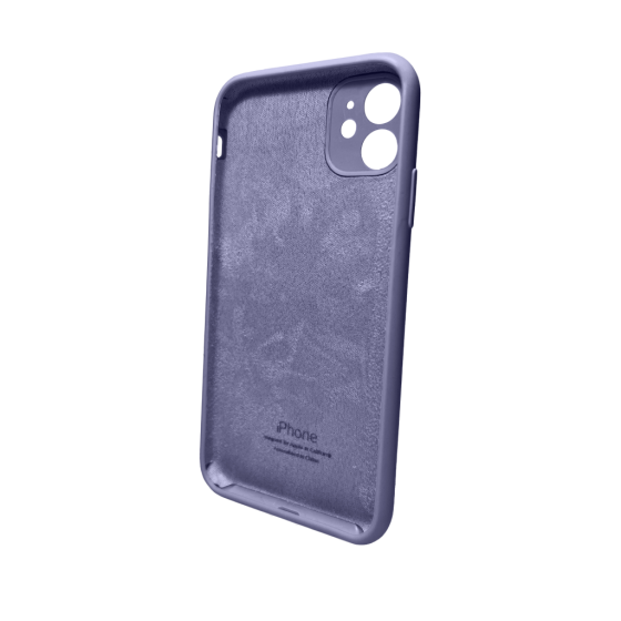Чохол для смартфона Silicone Full Case AA Camera Protect for Apple iPhone 11 Pro Max кругл 28,Lavender Grey Київ