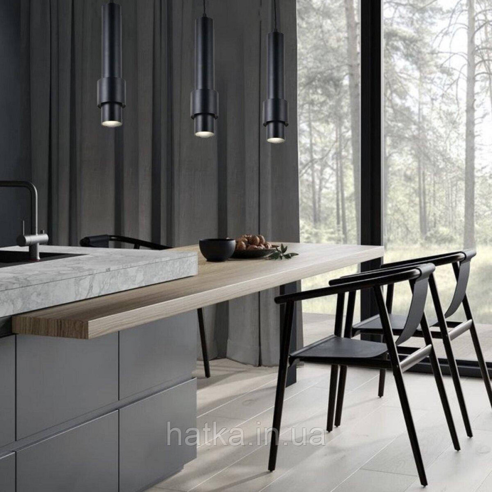 Люстра подвесная Sirius RT523 BK 7W 70*1000mm Киев - изображение 3