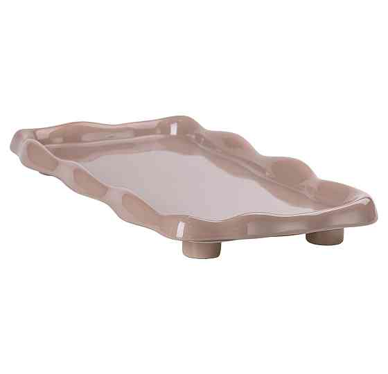 Yiwu Чайний набір на 6 персон із порцелянаовою підставкою, сірий HP-15-28 Коломыя