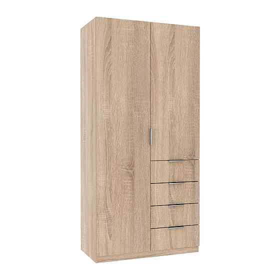 Шкаф Кристалл 1, Дуб Сонома, 1000х520х2100 Львов