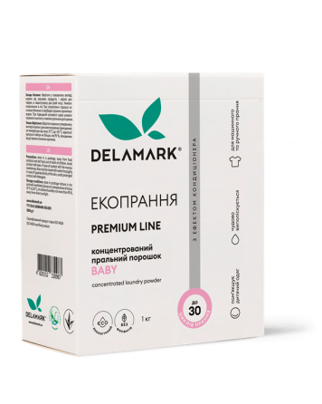 Дитяча присипка з кондиціонуючим ефектом DeLaMark 1 кг Вінниця