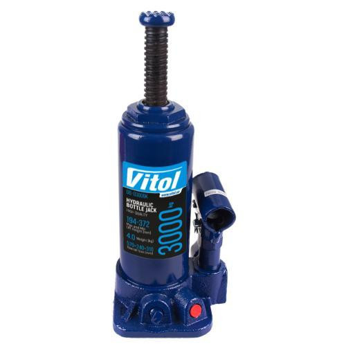 Гидравлический телескопический домкрат 3т в коробке, высота 194-372 мм, вес 3.33 кг (DB-03006/T90304) Харьков - изображение 6