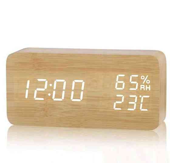 Настільний LED годинник FiBiSonic, 21355 Луцк